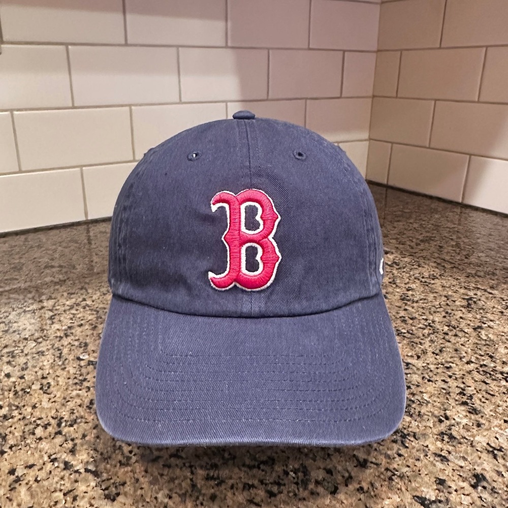 Boston Red Sox 47 Brand Cleanup MLB Hat Men OSFA Blue Cotton